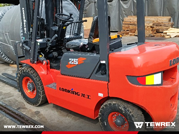 Argentina - 1 Unit LONKING LG933N Wheel Loader & 1 FD25T Forklift