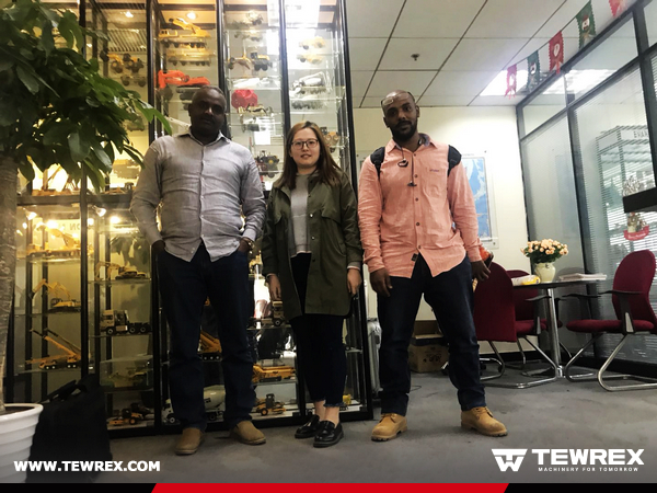 Yiwu Agent And Sudan Customer Visited TEWREX Office