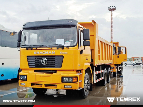 Algeria - 3 Units SHACMAN F2000 Dump Trucks & 1 F2000 Tractor Truck