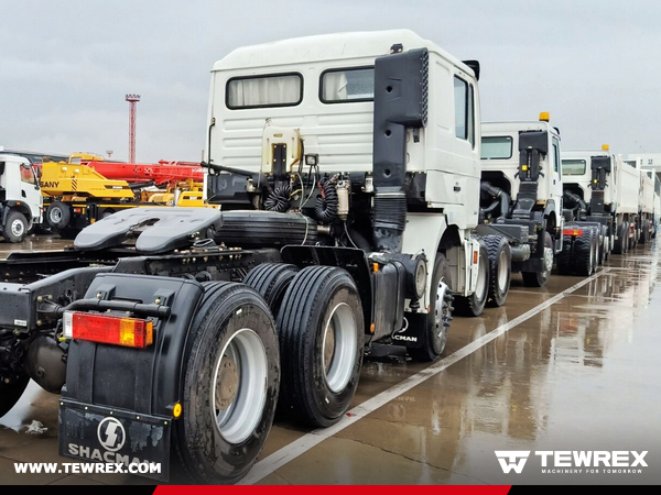 Algeria - 3 Units SHACMAN F2000 Dump Trucks & 1 F2000 Tractor Truck