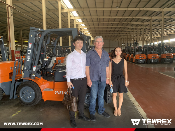 New Zealand Client Visited HELI Factory