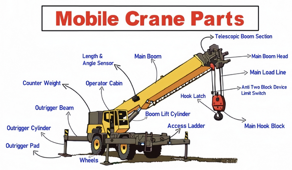 The Main Structure of the Truck Crane