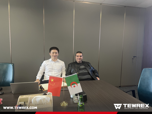 Algeria Client Visited TEWREX Office