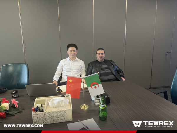 Algeria Client Visited TEWREX Office