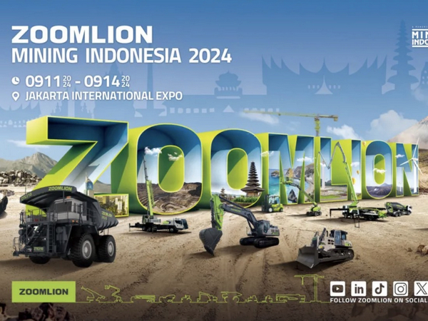 ZOOMLION Appears At Indonesia International Mining Exhibition