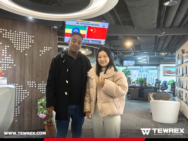 Ethiopia Client Visited TEWREX Office