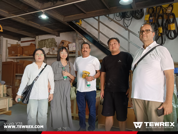 Tanzania Clients Visited TEWREX Factroy