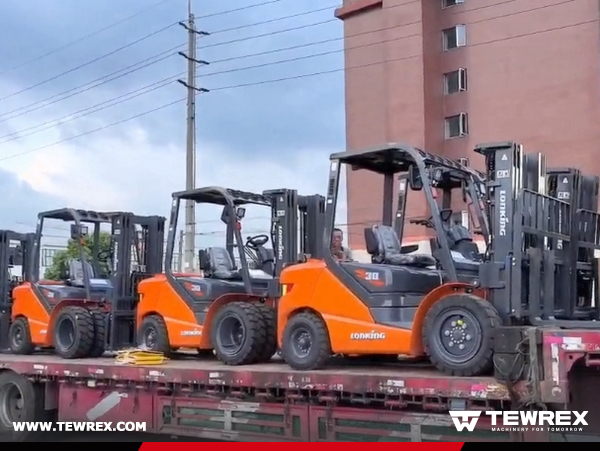 Argentina - 6 LONKING LG25DT & LG30DT Forklifts